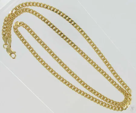 Panssarikaulaketju, pituus 50,0cm, 585, paino 17,4g Vikt: 17,4 g