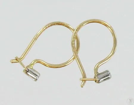 Timanttikorvakorut 2xn.0,01ct, 585, paino 0,6g Vikt: 0,6 g