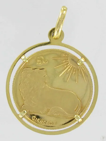 Horoskooppiriipus, 585, paino 4,9g Vikt: 4,9 g