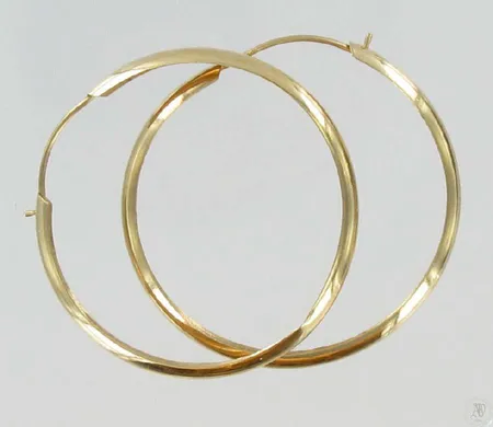 Korvakorut Ø 2,5cm 585 paino 0,9g Vikt: 0,9 g
