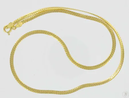Kaulaketju (litistetty) 585 paino 6,2g Vikt: 6,2 g