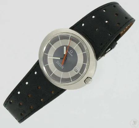 Miesten rannekello omega geneve dynamic, mekaaninen, nahkarannekkeella