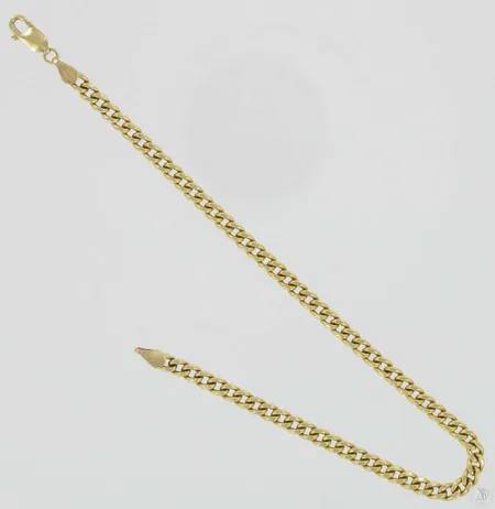 Panssariranneketju, pituus 19,0cm, 585, paino 3,4g Vikt: 3,4 g