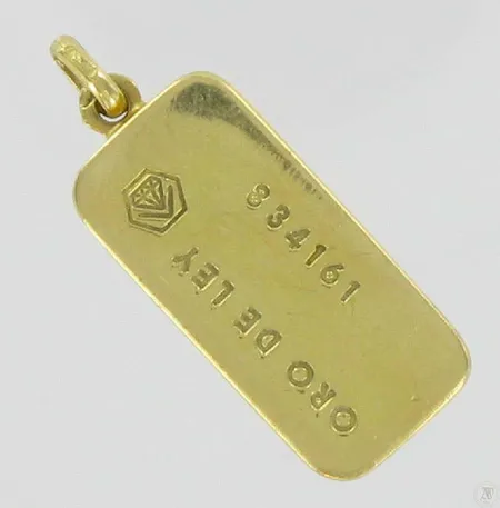 Harkkoriipus, 585, paino 4,6g Vikt: 4,6 g