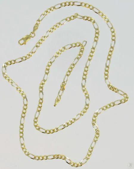 Figarokaulaketju pituus 60cm 750 paino 11,5g Vikt: 11,5 g