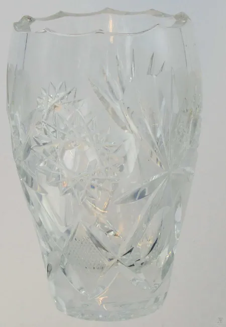 Kristallimaljakko korkeus 13cm