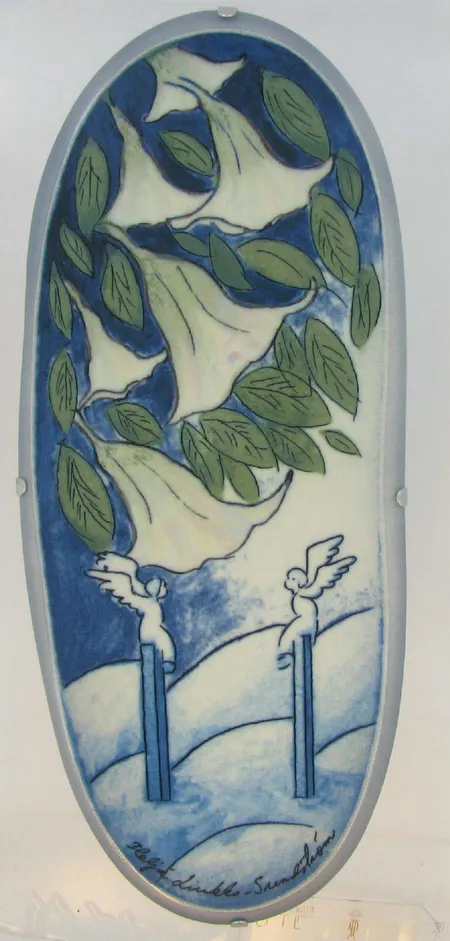 Keramiikkataulu sign. helja liukko-sundström kork.32cm