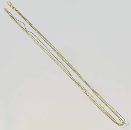 Kaulaketju, pituus 45,0cm, 585, paino 6,0g Vikt: 6   g