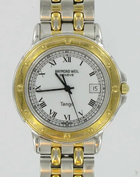 Miesten teräsrannekello Raymond Weil Tango, quartz, rannekkeessa kulumia