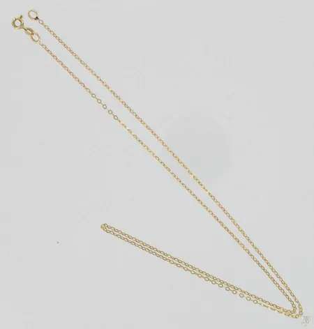 Ankkurikaulaketju, pituus 51,0cm, 585, paino 2,0g Vikt: 2   g