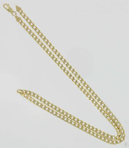 Panssarikaulaketju, pituus 52,0cm, 585, paino 18,3g Vikt: 18,3 g