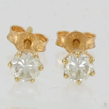 Timanttikorvakorut 2xn0,30ct 585 paino 1,1g Vikt: 1,1 g