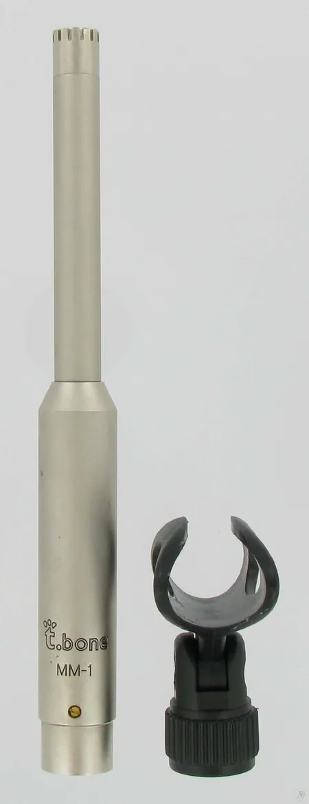 Mikrofoni t.bone MM-1, teline ja säilytyspussi