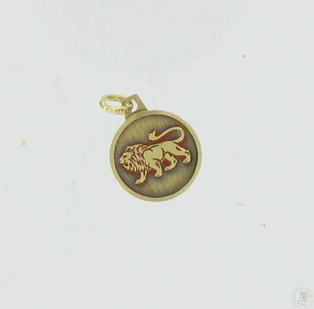 Horoskooppi riipus leijona, 585, paino 0,8g Vikt: 0,8 g