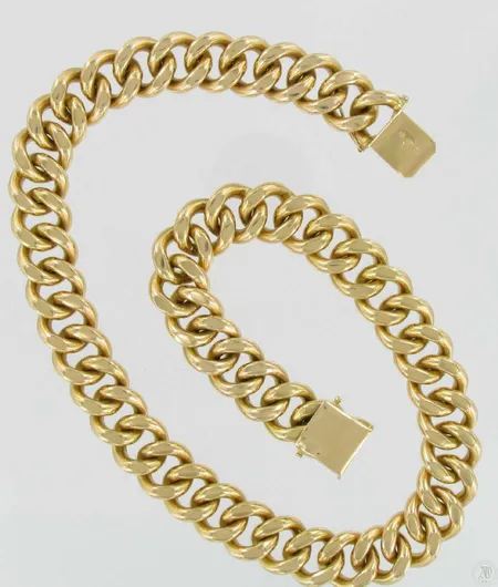 Panssarikaulaketju, pituus 55,0cm, leveys 18,0mm, 585, paino 490,2g Vikt: 490,2 g