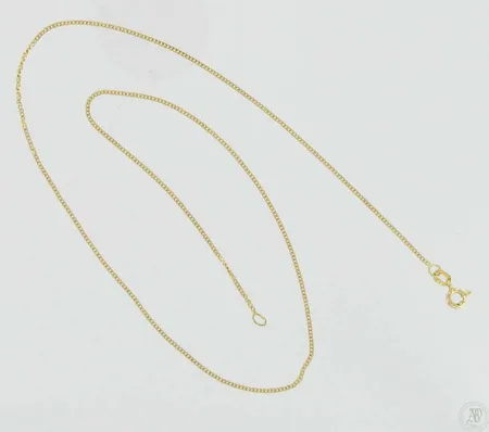 Panssarikaulaketju, pituus 43,0cm, 585, paino 2,2g Vikt: 2,2 g