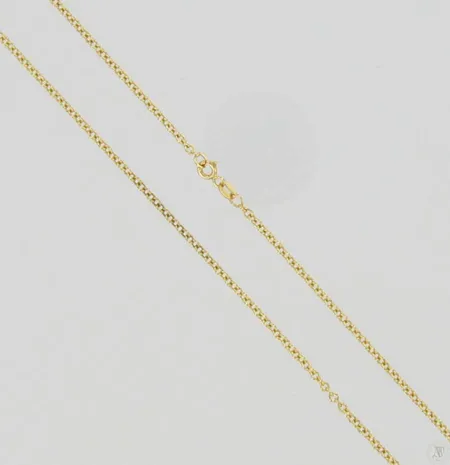 Kaulaketju, pituus 42,0cm, 585, paino 5,4g Vikt: 5,4 g