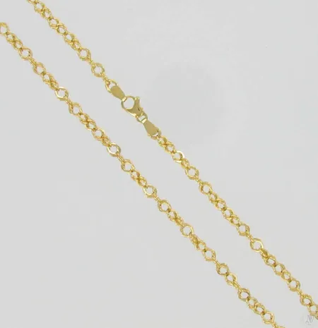 Kaulaketju, pituus 45,0cm, 585, paino 5,3g Vikt: 5,3 g