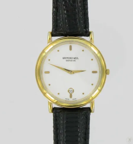 Miesten rannekello Raymond Weil, quartz, lasissa pieni naarmu