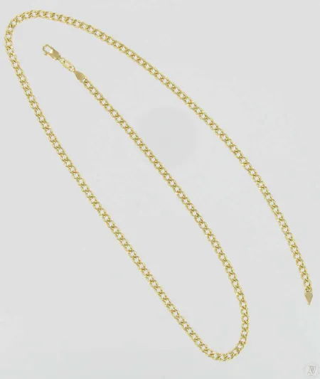 Panssarikaulaketju, pituus 56,0cm, 585, paino 7,3g Vikt: 7,3 g