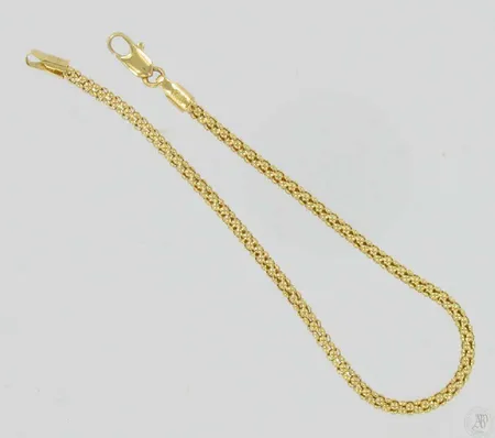 Ranneketju, pituus 19cm, 585, paino 2,9g Vikt: 2,9 g