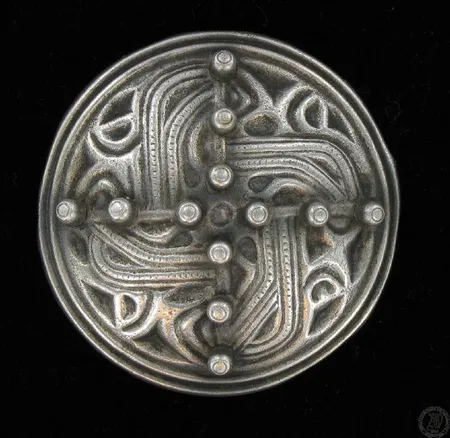 Rintakoru, hopeoitu, Kalevala Koru