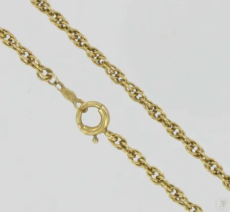 Kaulaketju, pituus 53,5cm, 585, paino 7,2g Vikt: 7,2 g