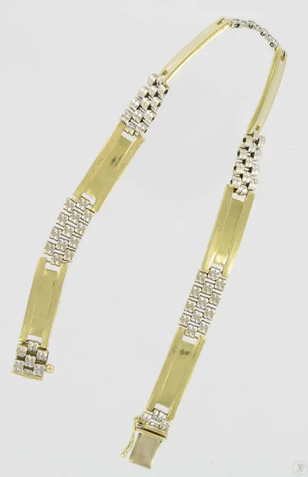 Ranneketju, pituus 21,5cm, 585, 15,4g Vikt: 15,4 g