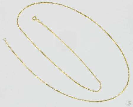 Venetsia kaulaketju, pituus 70,0cm, 585, paino 9,1g Vikt: 9,1 g