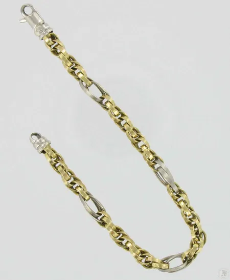 Ranneketju, pituus 18,5cm, 585, paino 8,5g Vikt: 8,5 g