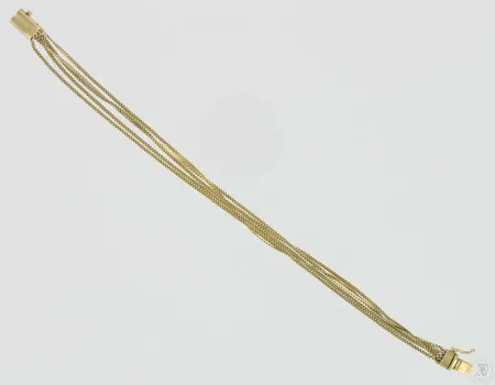 Ranneketju, pituus 18,5cm, 585, paino 5,9g Vikt: 5,9 g
