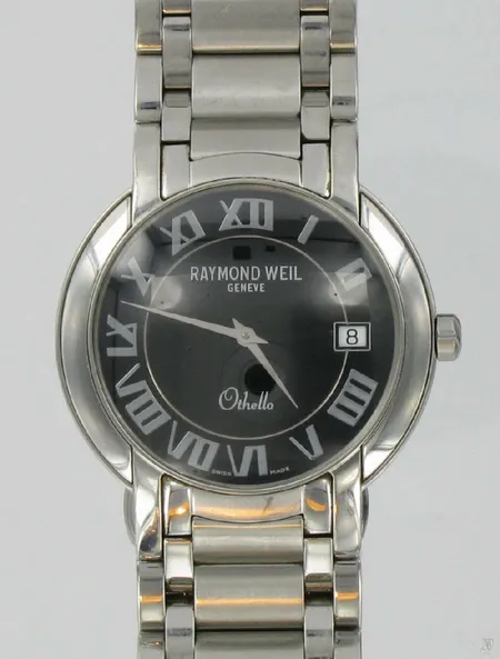 Miesten teräsrannekello, Raymond Weil Othello, quartz