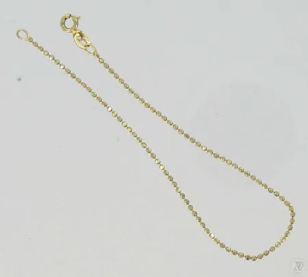 Ranneketju, pituus 19cm, 585, paino 1,4g Vikt: 1,4 g