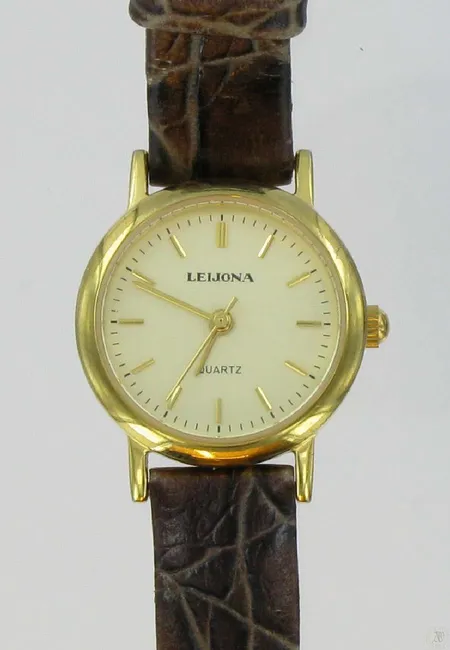 Naisten teräsrannekello Leijona quartz