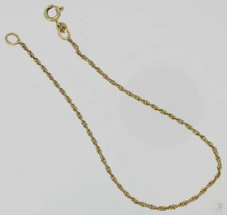 Ranneketju, pituus 20cm, 585, paino 1,9g Vikt: 1,9 g