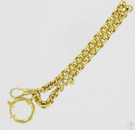 Kellon perät, pituus 27,0cm, metallia