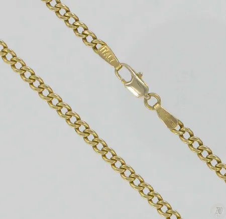 Panssarikaulaketju, pituus 50,0cm, 585, paino 4,9g Vikt: 4,9 g