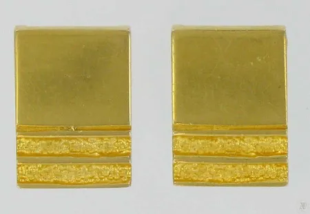 2 kullattua hopeariipusta, 830, paino 5,8g Vikt: 5,8 g