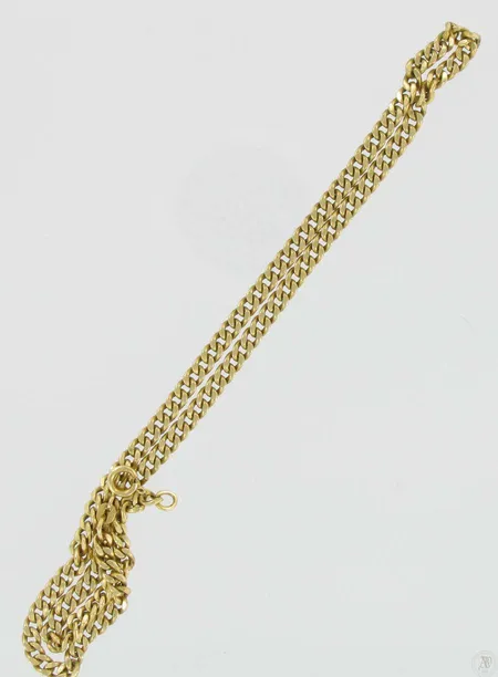 Panssarikaulaketju, pituus 47,0cm, 585, paino 12,3g Vikt: 12,3 g