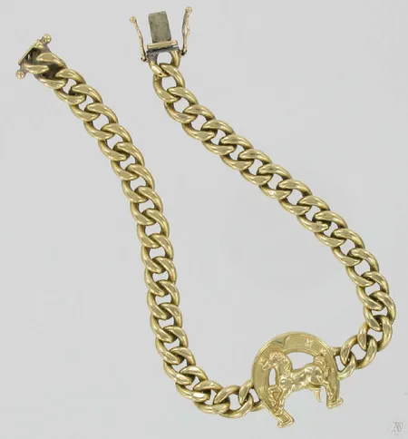 Rannekoru, pituus 21,0cm, 585, paino 13,8g Vikt: 13,8 g