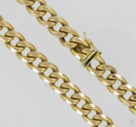 Panssarikaulaketju, pituus 50,5cm, 585, paino 54,8g Vikt: 54,8 g