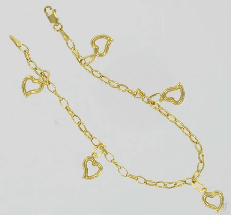 Rannekoru, pituus 19,0cm, 585, paino 1,7g Vikt: 1,7 g