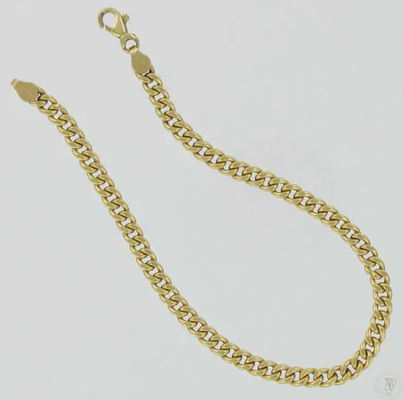 Panssariranneketju, pituus 20,5cm, 585, paino 4,4g Vikt: 4,4 g