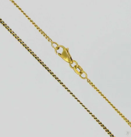 Panssarikaulaketju, pituus 44,0cm, 585, paino 4,5g Vikt: 4,5 g