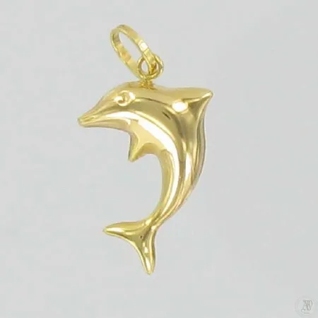 Delfiiniriipus, korkeus 2,0cm, 585, paino 0,5g Vikt: 0,5 g
