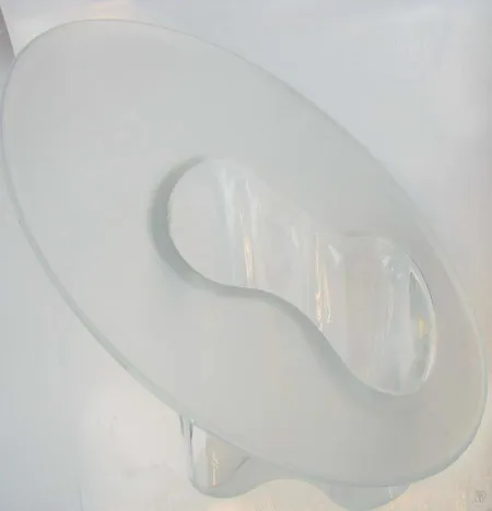 Lasimaljakko Marseille sign. Timo Sarpaneva Iittala 1993 877/1000, korkeus 29,5cm
