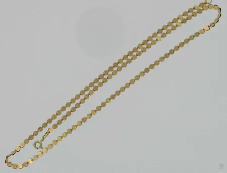 Kaulaketju, pituus 44,0cm, 585, paino 4,4g Vikt: 4,4 g