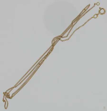 Panssarikaulaketju, pituus 50,0cm, 585, paino 1,9g Vikt: 1,9 g