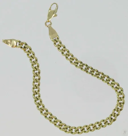 Panssariranneketju, pituus 19,5cm, 585, paino 12,7g Vikt: 12,7 g