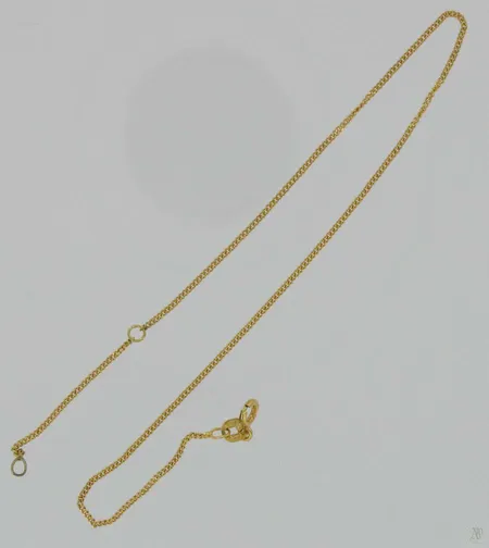 Nilkkaketju, pituus 25,5cm, 585, paino 1,2g Vikt: 1,2 g